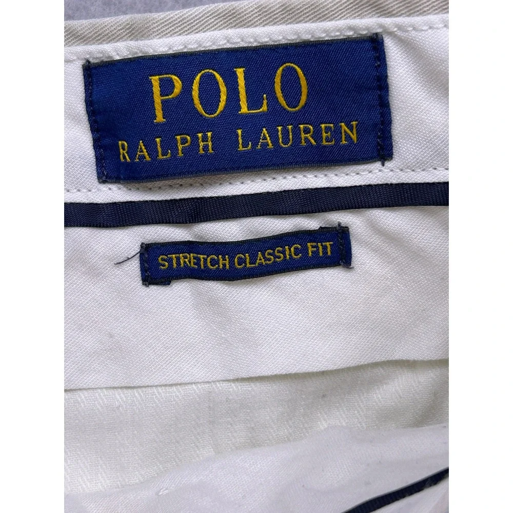 Polo Ralph Lauren Stretch Classic Fit Chino Pants Tan Khaki 32/30 Mens